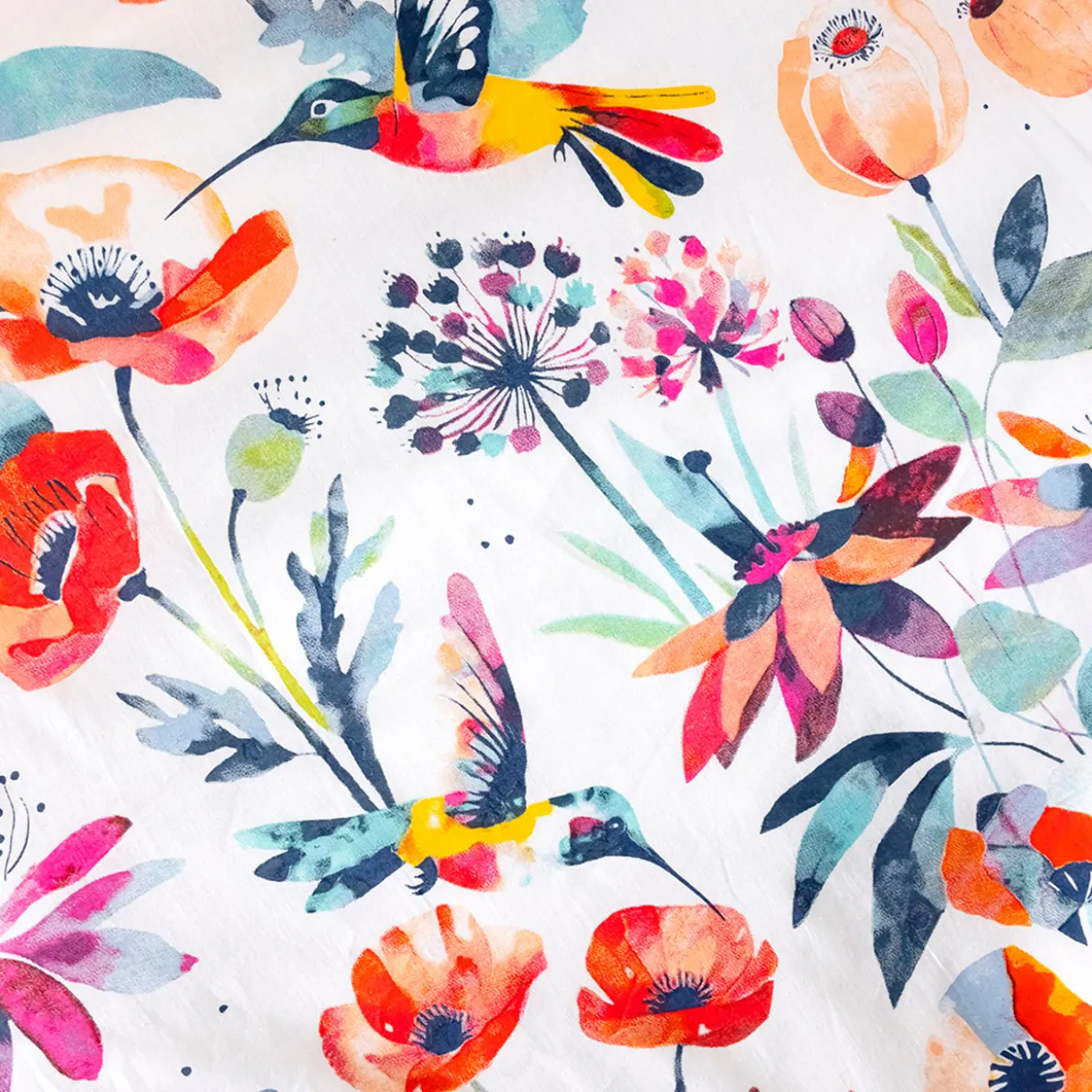 Le jardin du colibri Drap