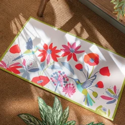 Le jardin du colibri Tapis de bain