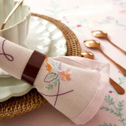 Les colliers de fleurs Serviettes de table