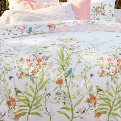 Les oiseaux s'invitent au jardin Housse de couette