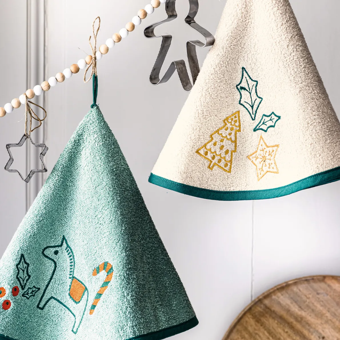 Les petits biscuits de Noël 2 essuie-mains
