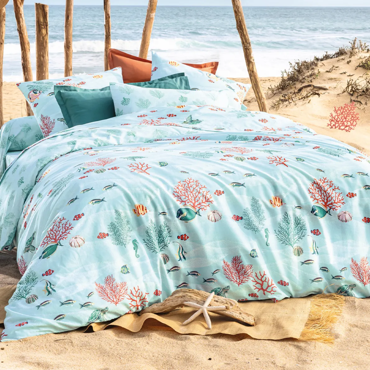 Les trésors de Bora-Bora Linge de lit
