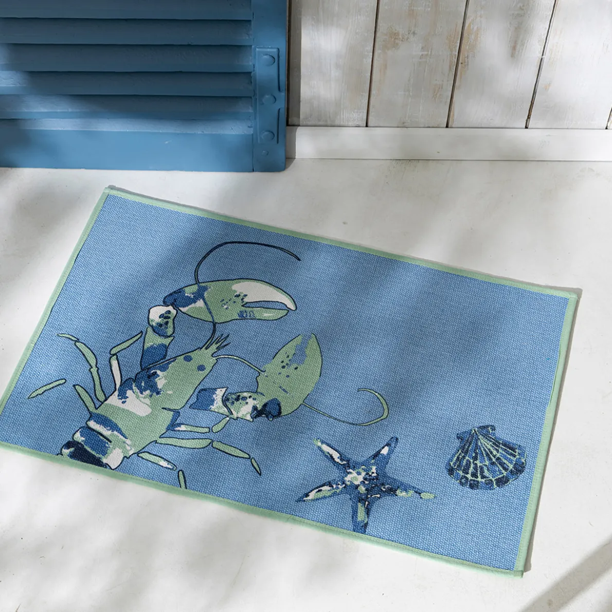 Les trésors de pêche Tapis de cuisine