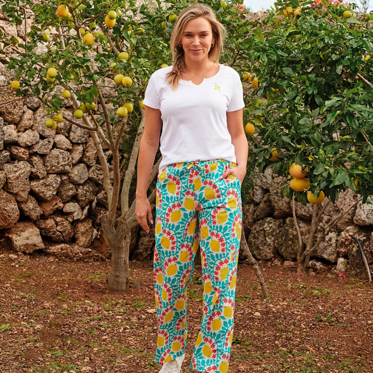 À l'ombre des citronniers Pantalon