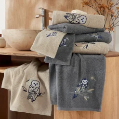Lune scintillante 2 gants de toilette