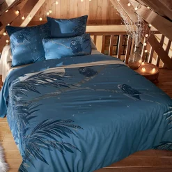 Lune scintillante Housse de couette