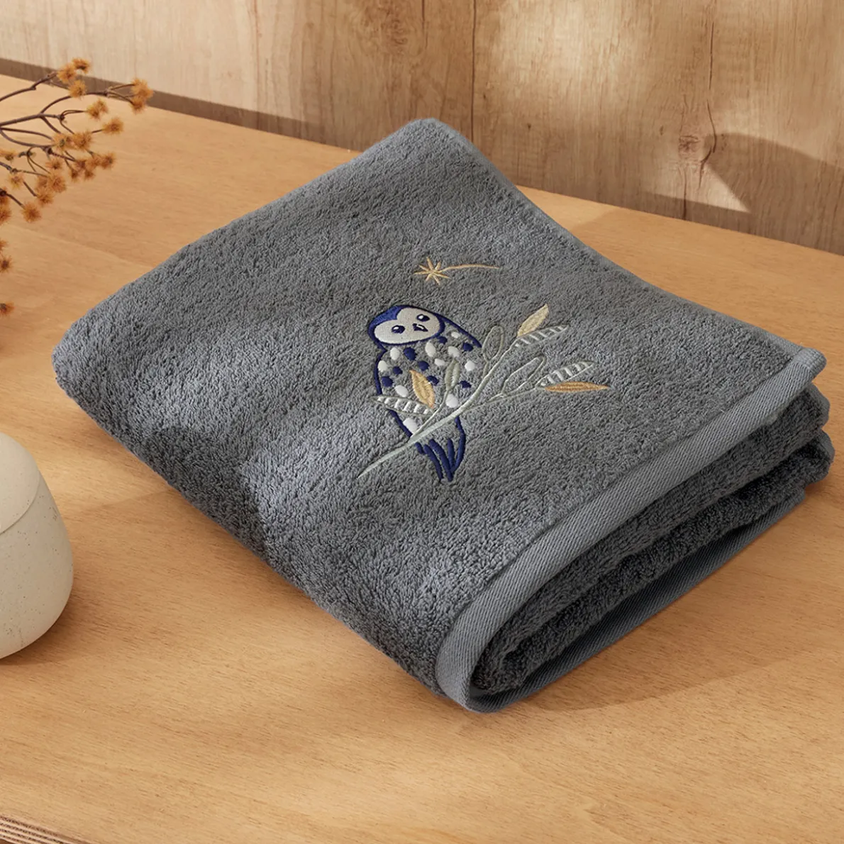 Lune scintillante Serviette de bain