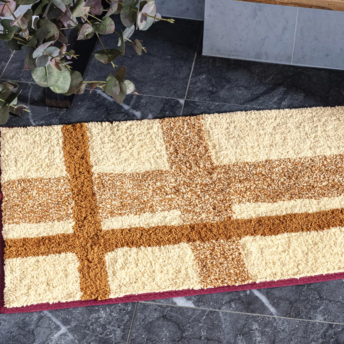Ma cabane sous les érables Tapis de bain