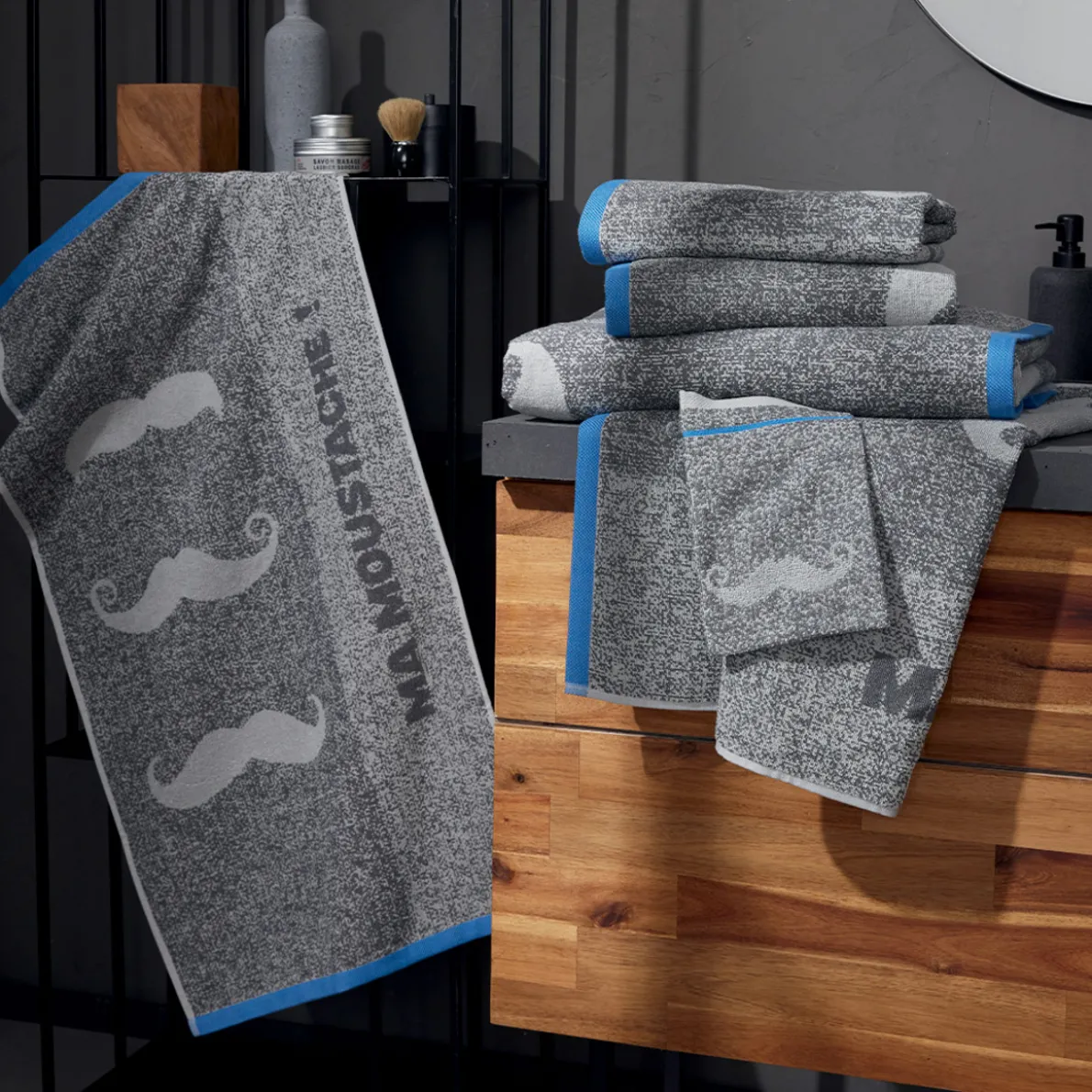 Ma moustache Linge de bain
