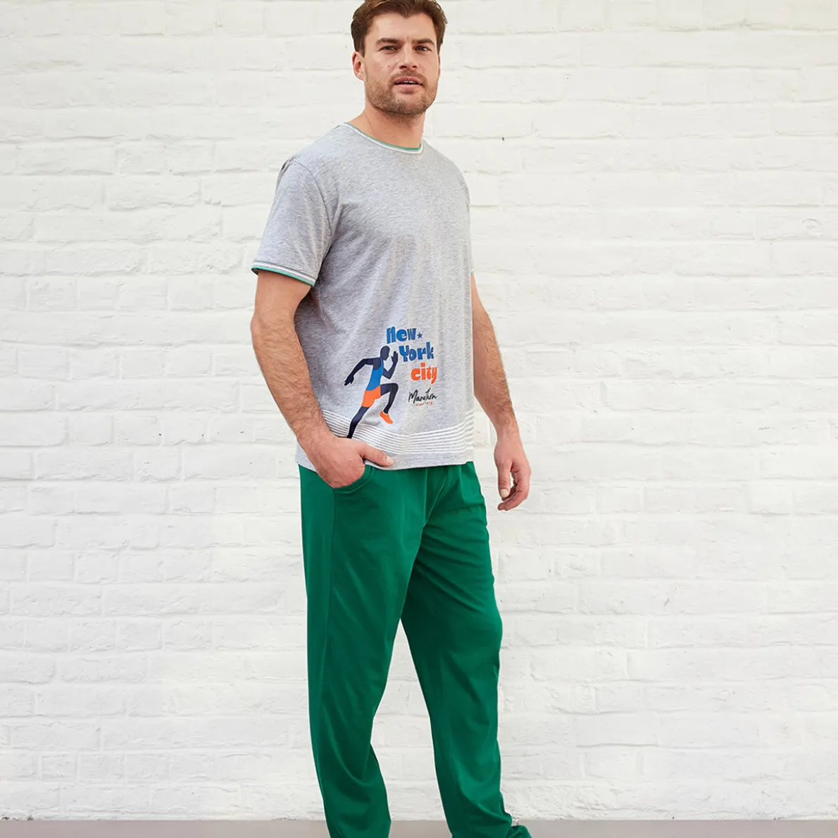 Marathon en ville Pyjama