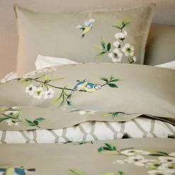 Mésanges et pommiers Linge de lit
