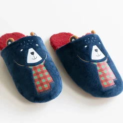 Noël en Laponie Chaussons homme