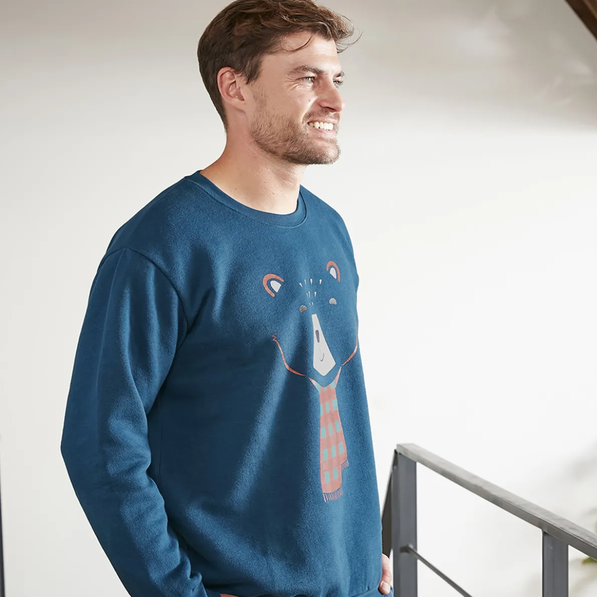 Noël en Laponie Sweat homme