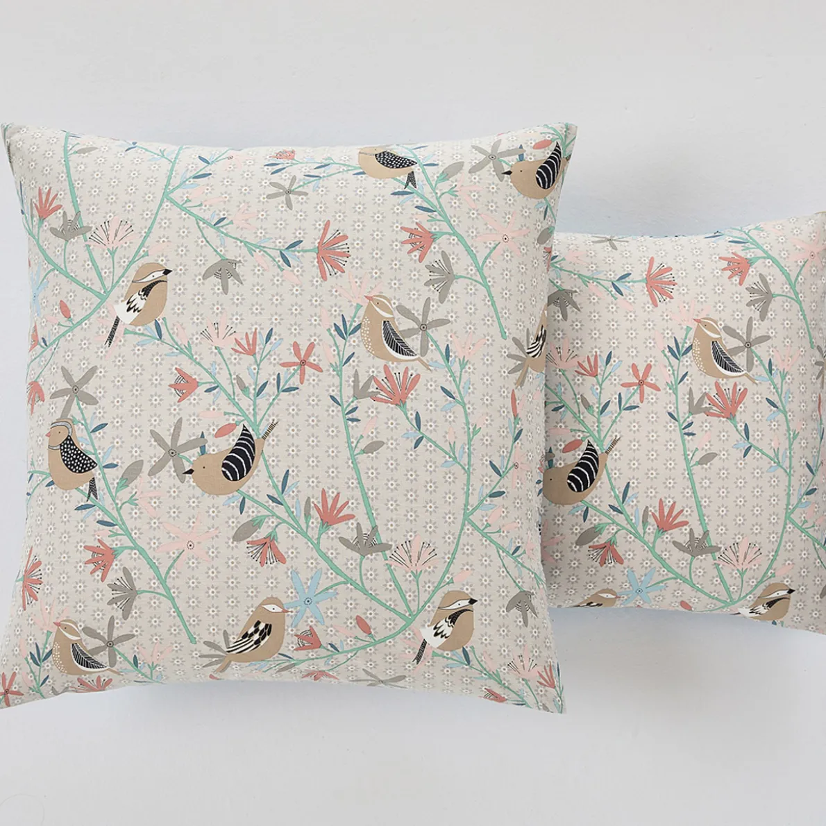 Oiseaux graphiques Linge de lit