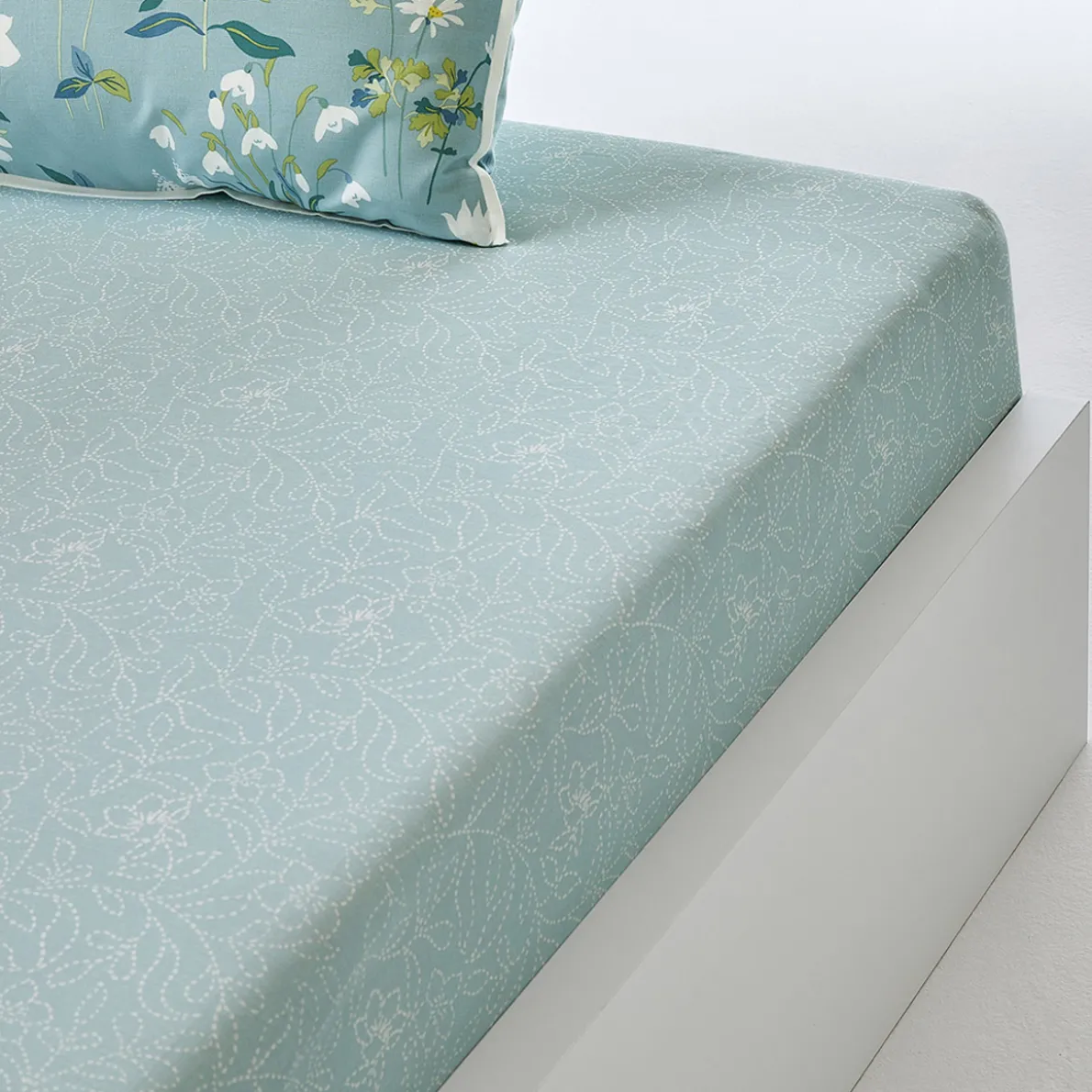 Perce-neige et muscaris Linge de lit