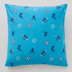 Planètes sports Housse de couette + 1 taie d'oreiller