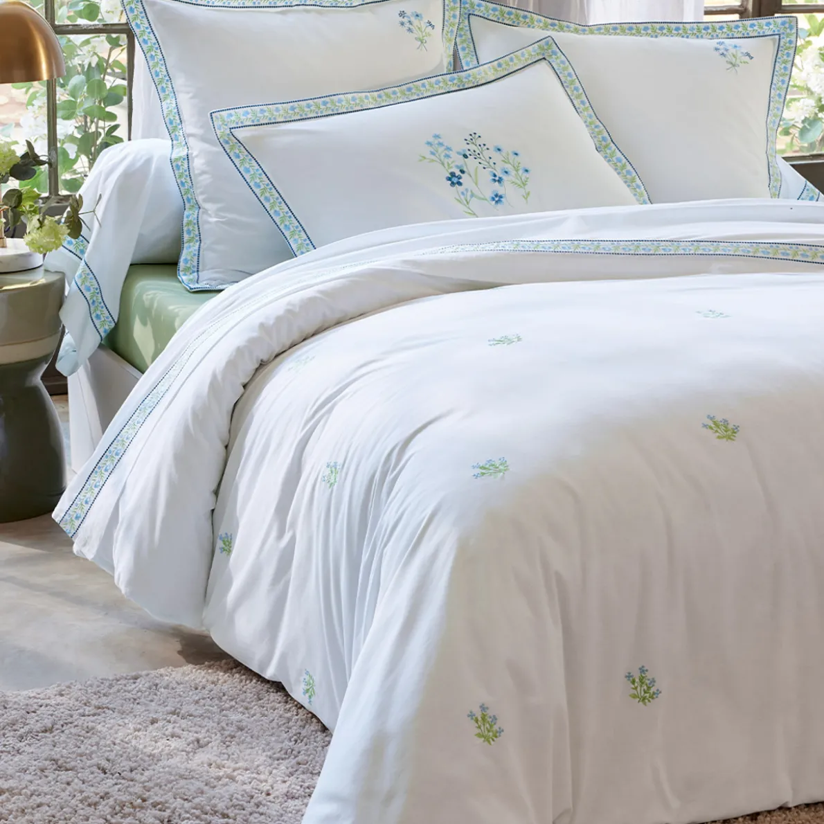 Poème floral Drap