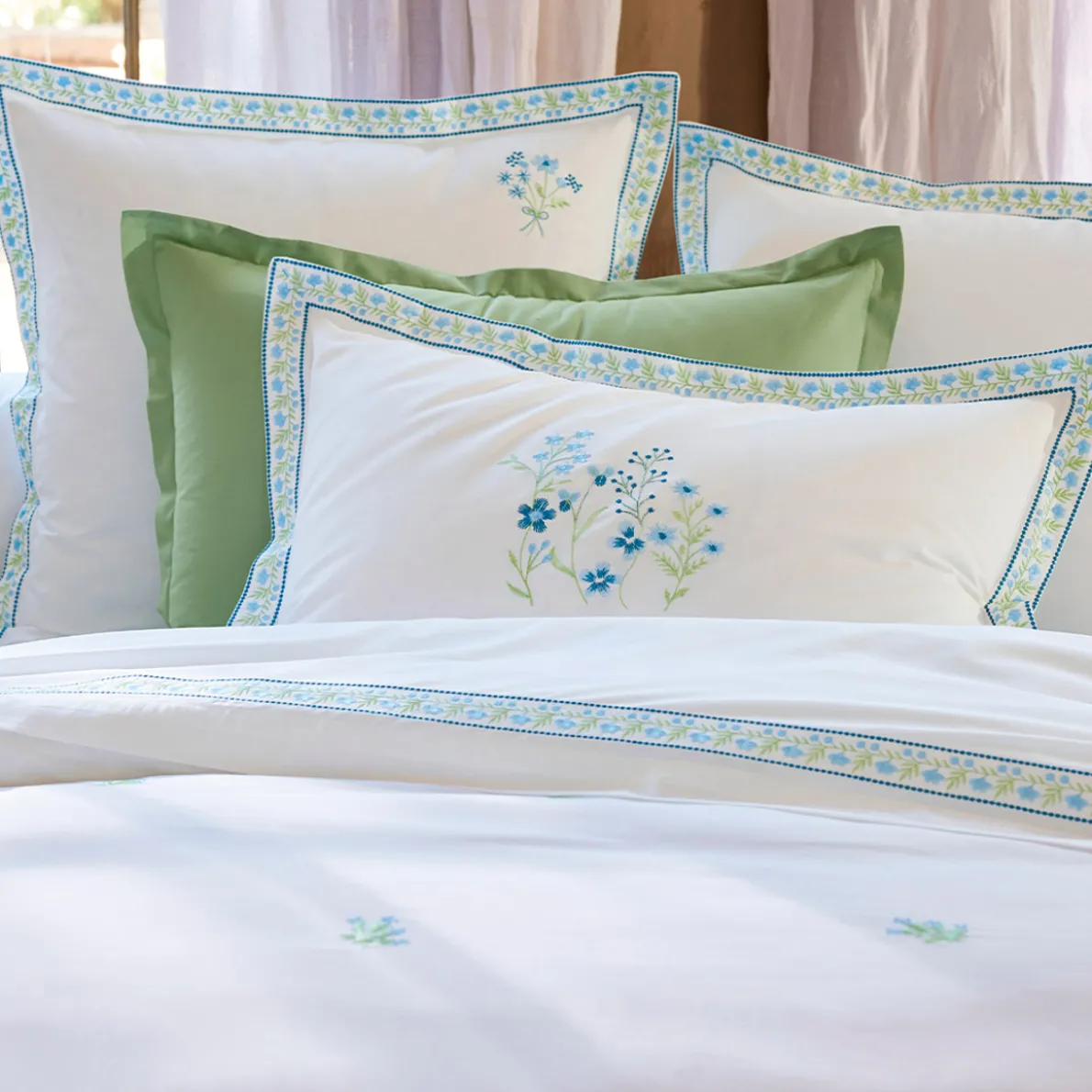 Poème floral Drap