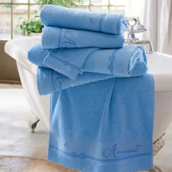 Poème floral Serviette de bain