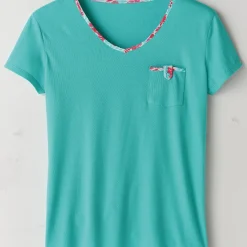 Poésie créole T-shirt turquoise