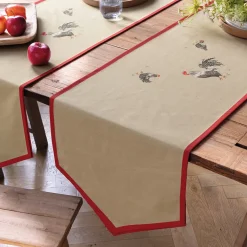 Poulettes en goguette Chemin de table