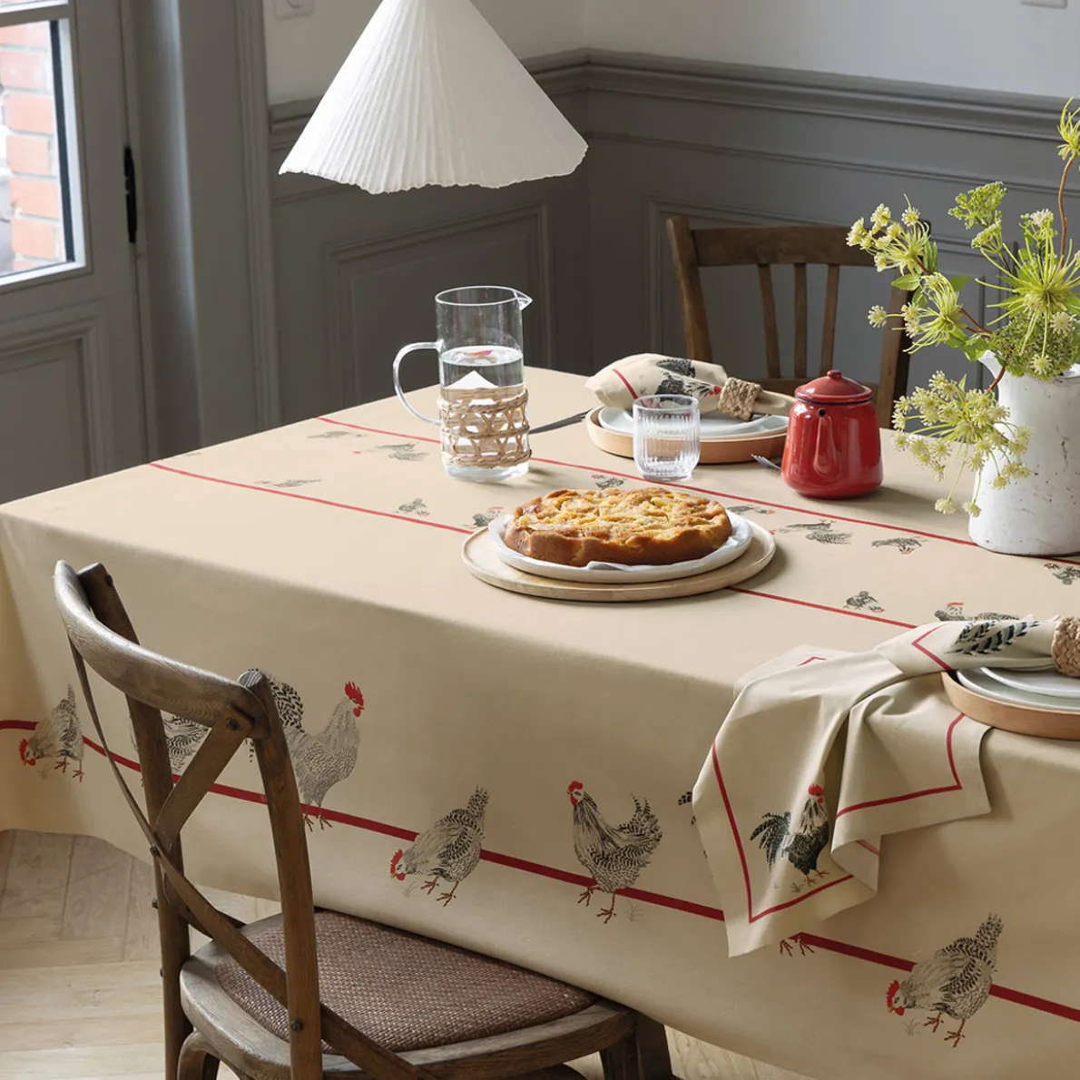 Poulettes en goguette Nappe