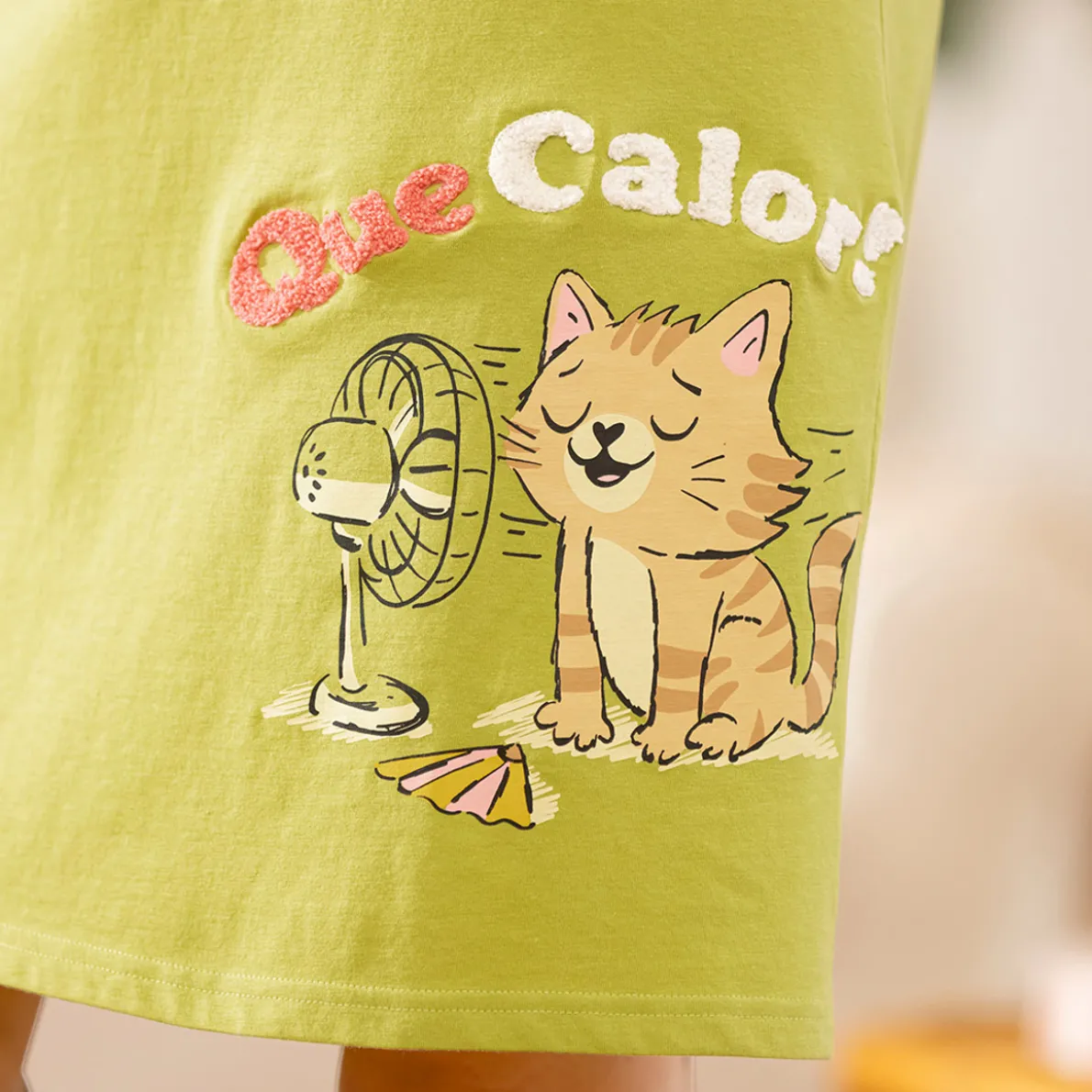Que calor ! Chemise de nuit