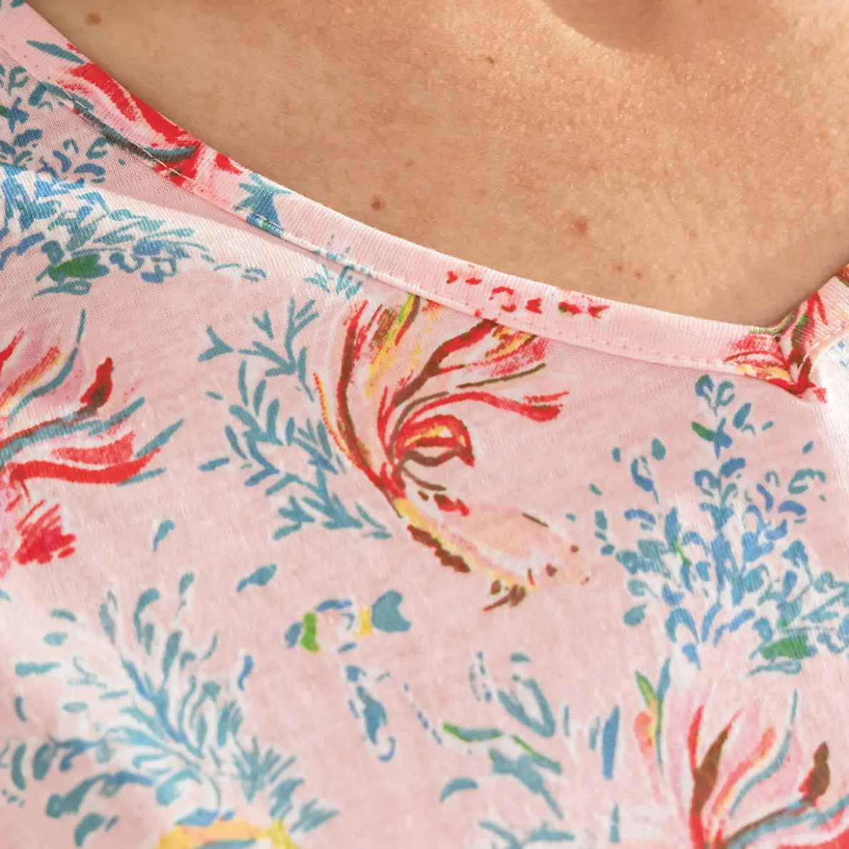 Récif arc-en-ciel Pyjama rose