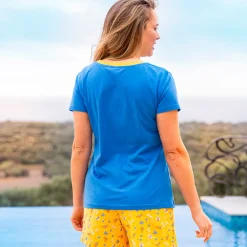 Rendez-vous à la piscine Pyjama short imprimé