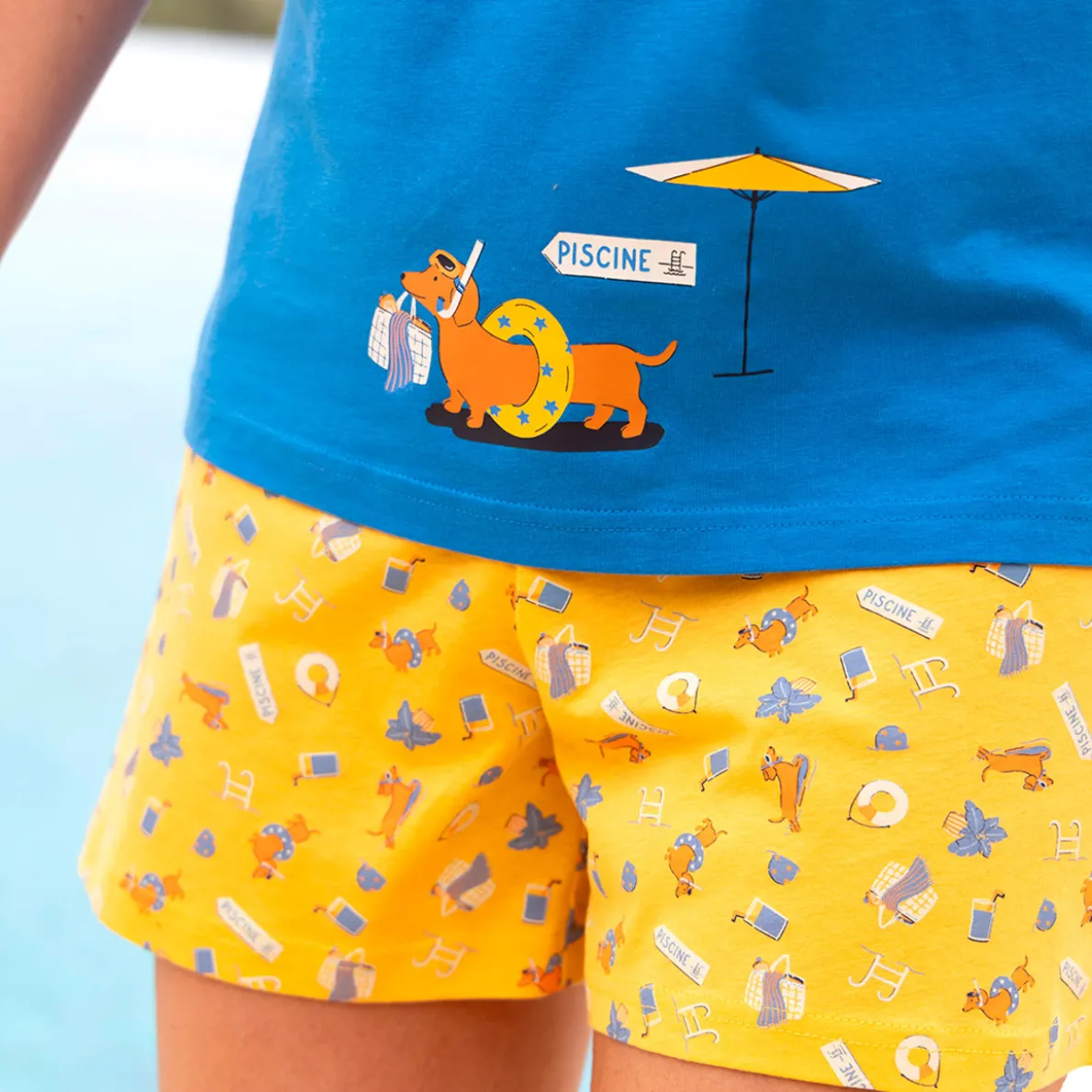 Rendez-vous à la piscine 2 pyjamas