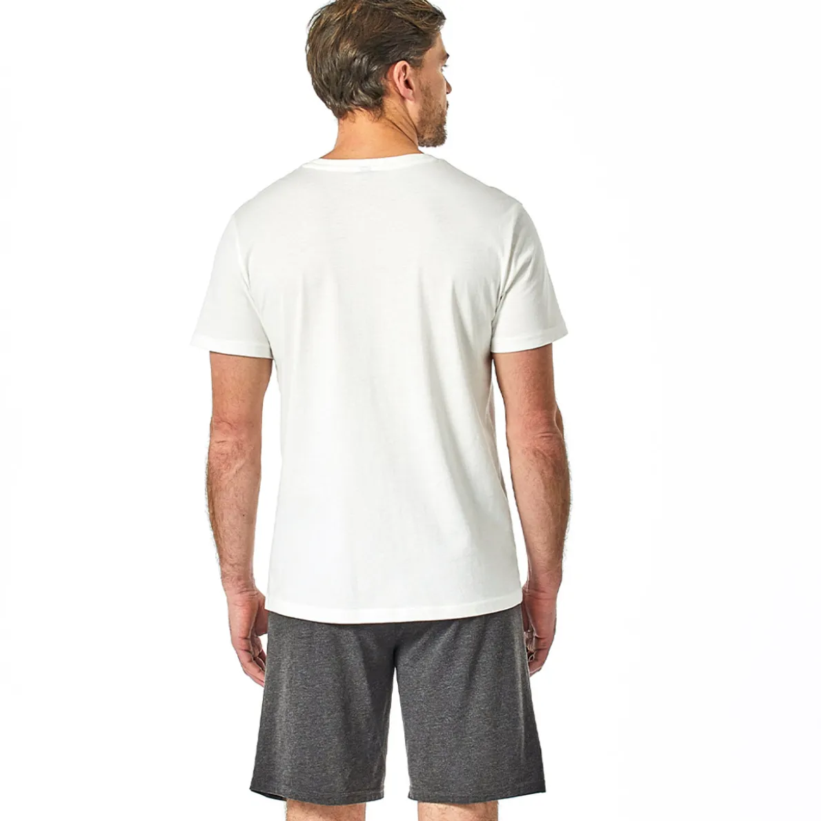 Rockeur dormeur Pyjama short ivoire