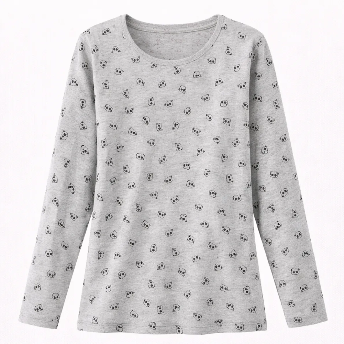 Rose bambou T-shirt gris