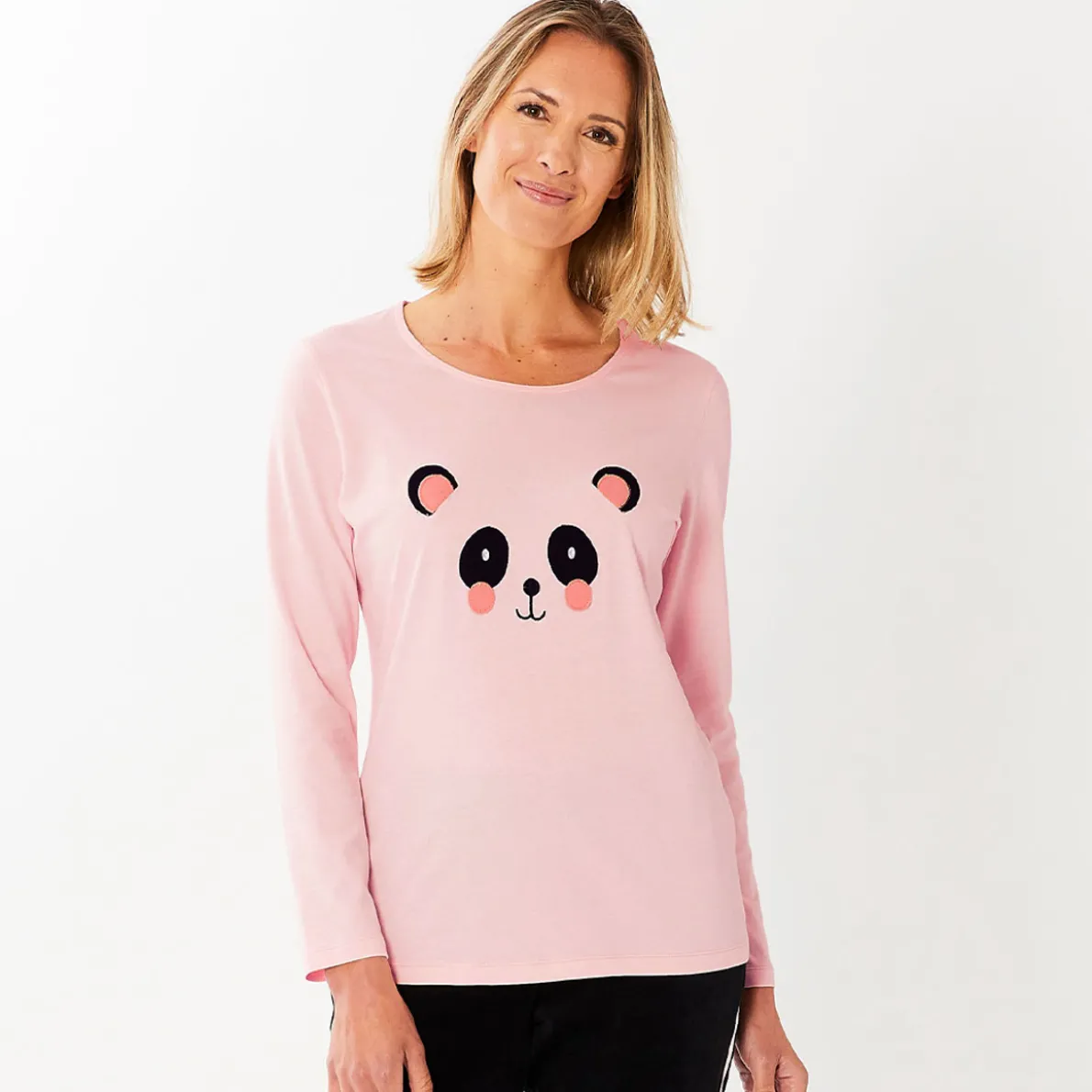 Rose bambou T-shirt rose