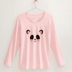Rose bambou T-shirt rose