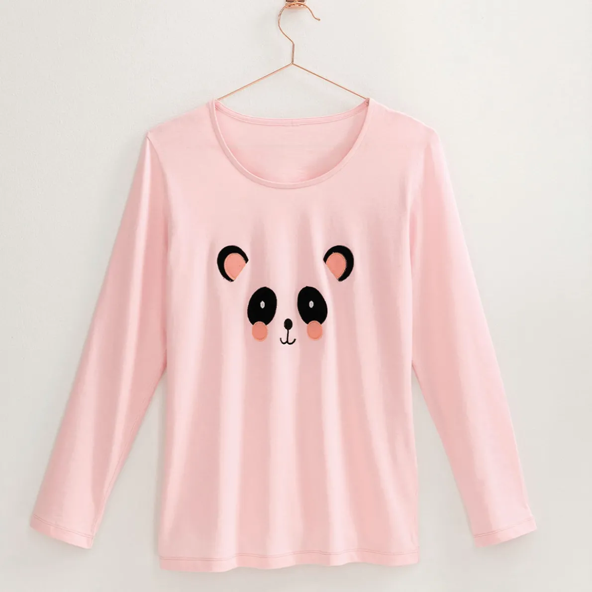 Rose bambou T-shirt rose