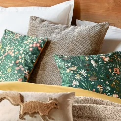 Rêve de forêt Housse de coussin