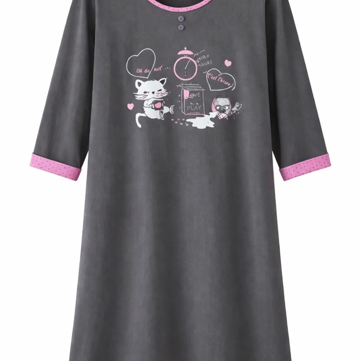 Réveil en fanfare Chemise de nuit