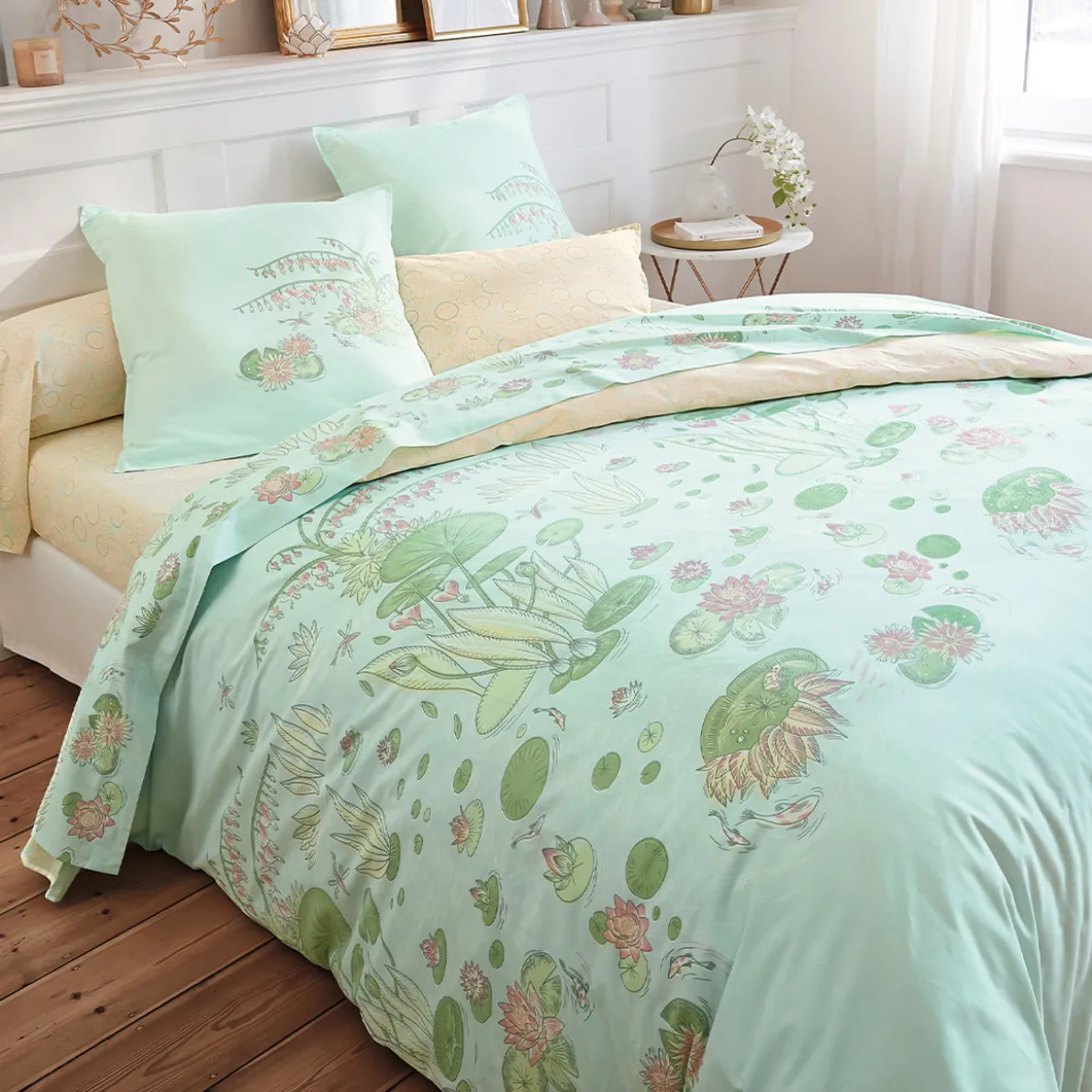 Rêves de nymphéas Housse de couette