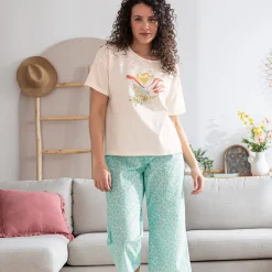 Rêves ensoleillés Pantalon 7/8ème menthe