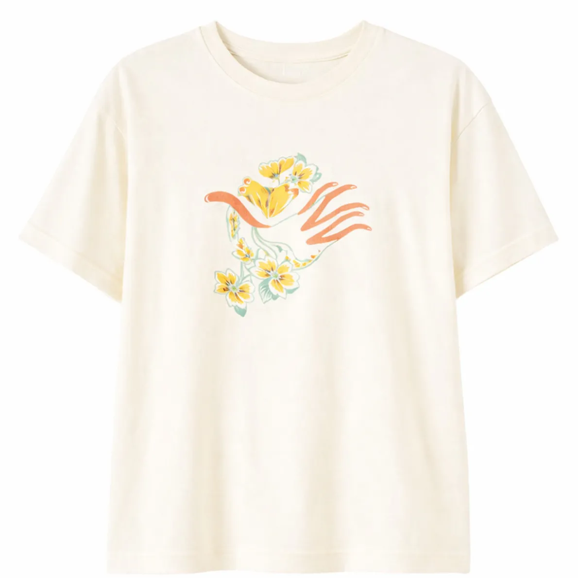 Rêves ensoleillés T-shirt écru