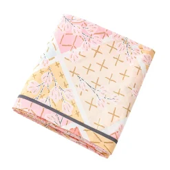 Sashiko en fleurs Drap
