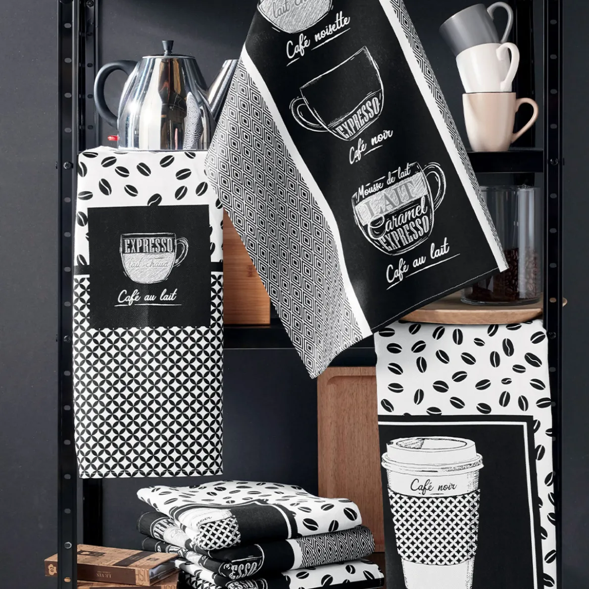 Saveur moka 2 torchons