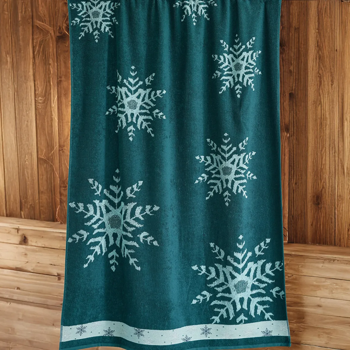 Sommets enneigés Maxi drap de bain