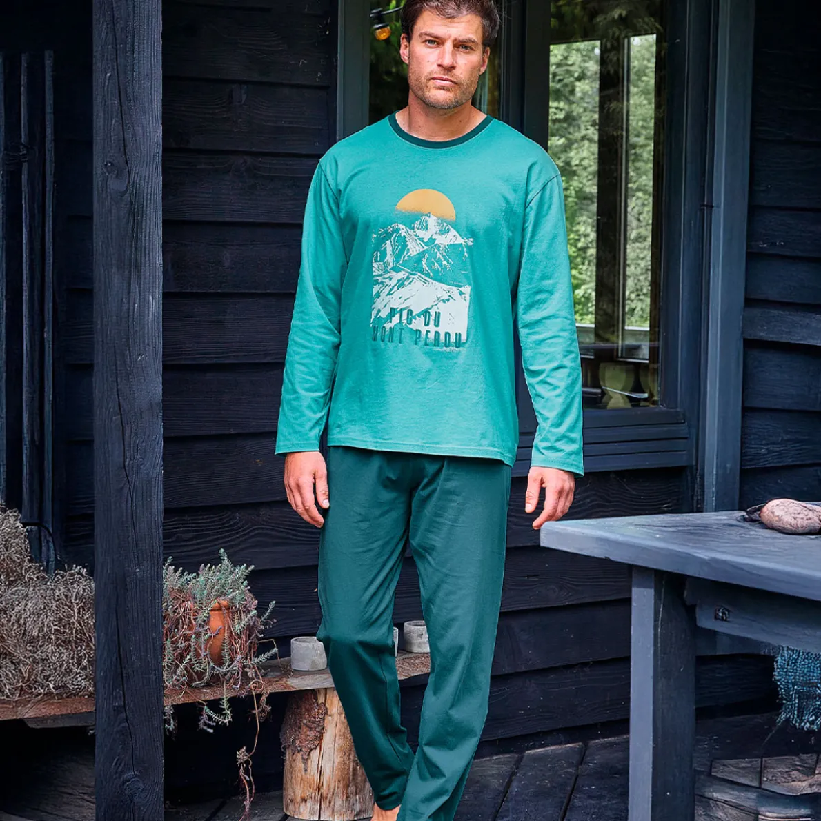 Sommets enneigés Pyjama