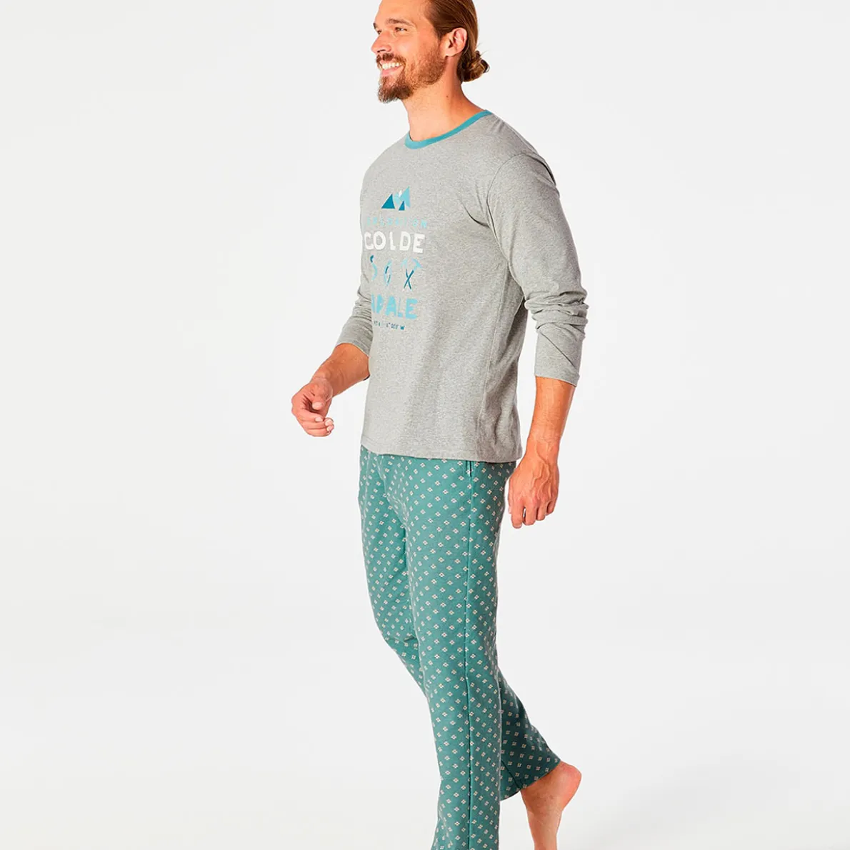 Sommets enneigés Pyjama flanelle