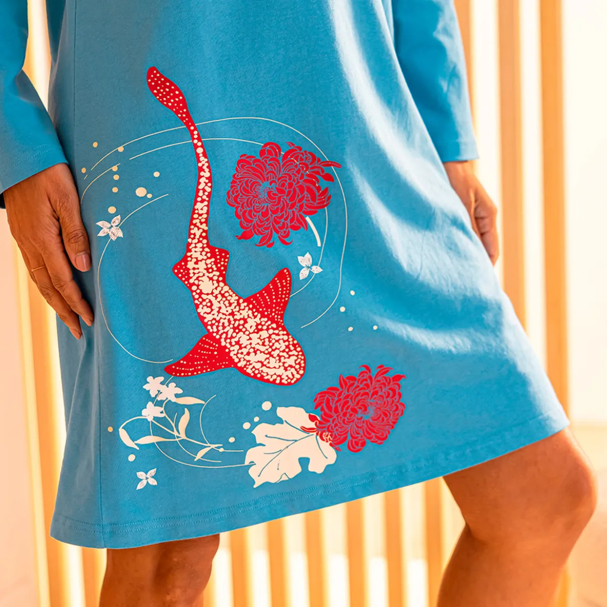 Sous la lune bleue Chemise de nuit