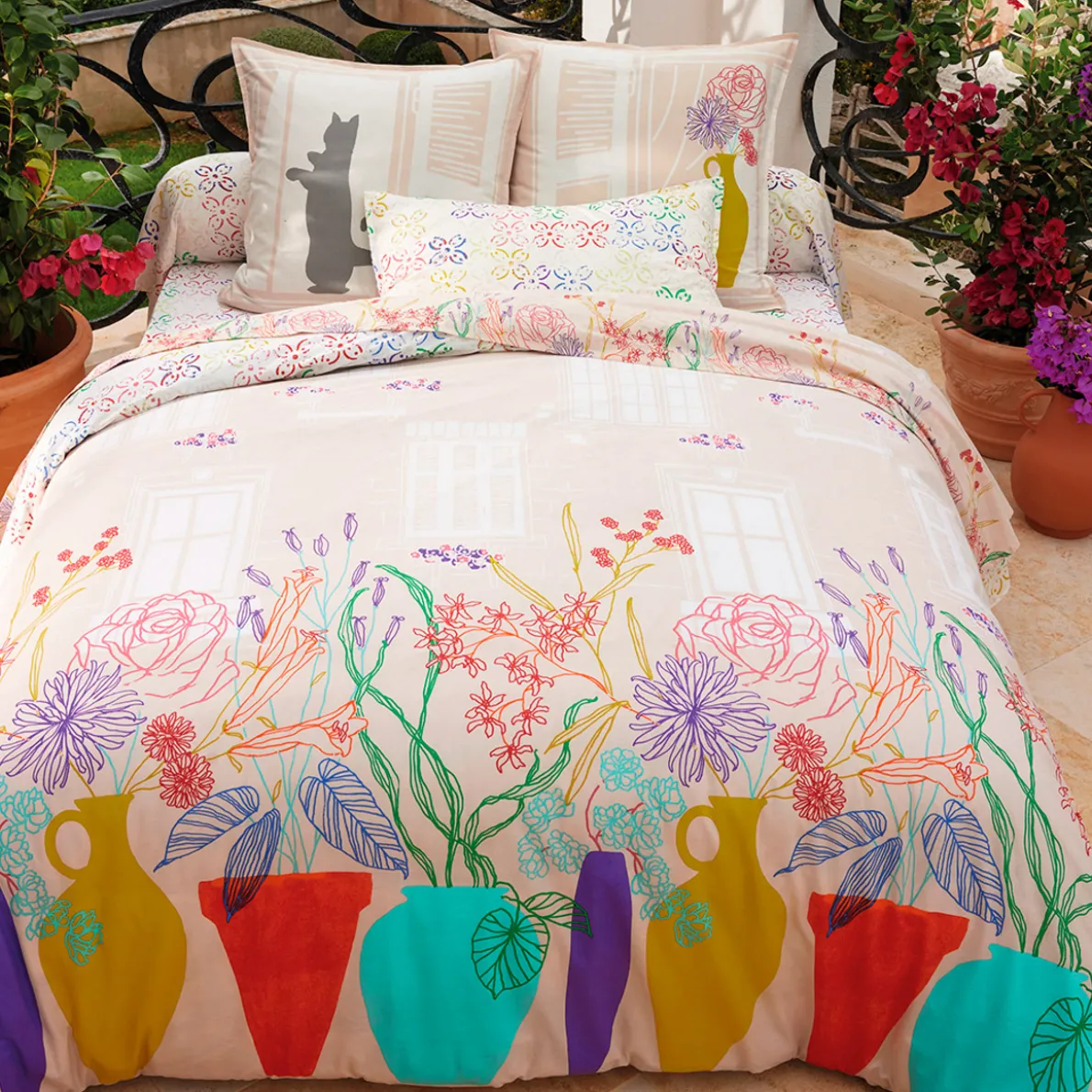 Sérénade au balcon Drap-housse