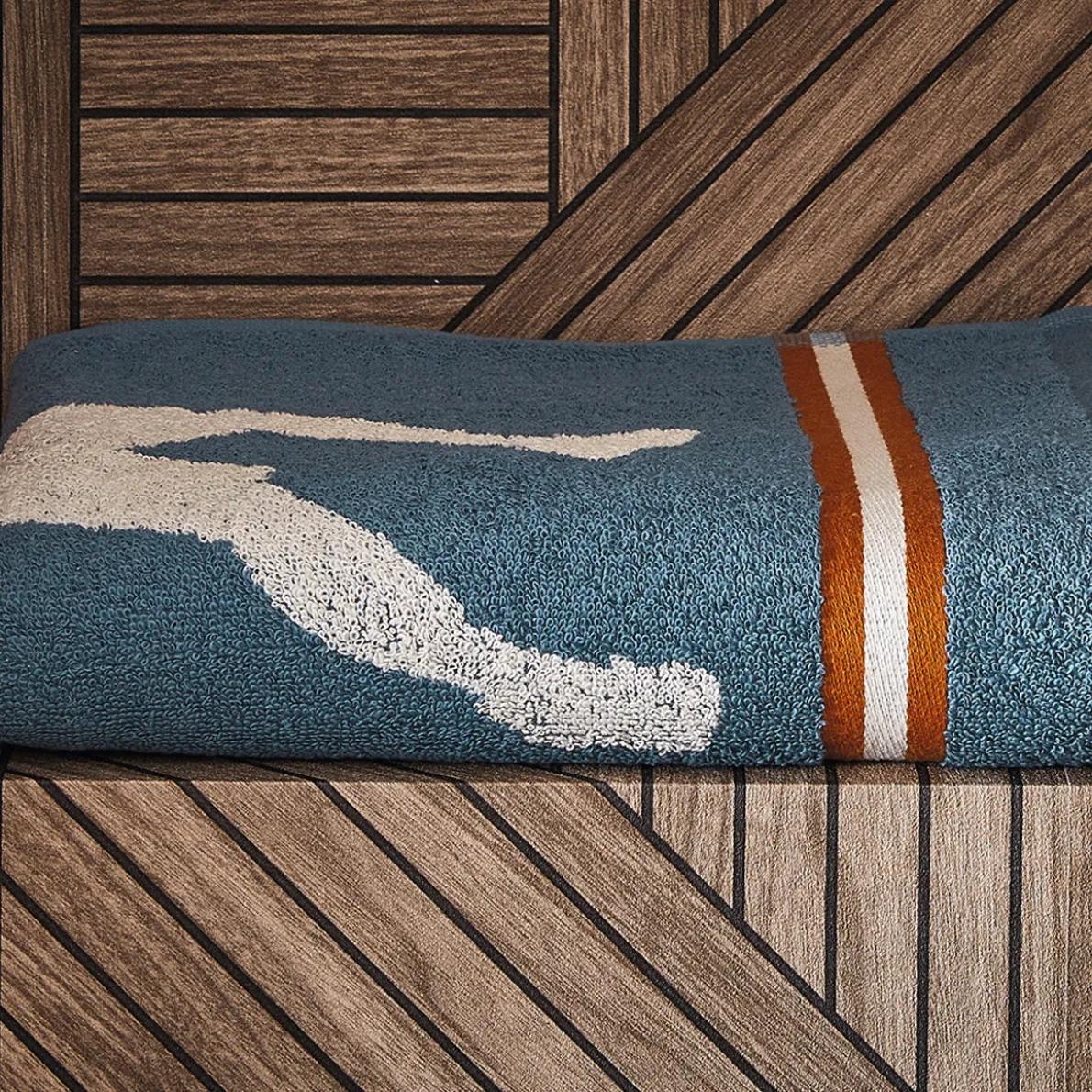 Style tennis Drap de bain