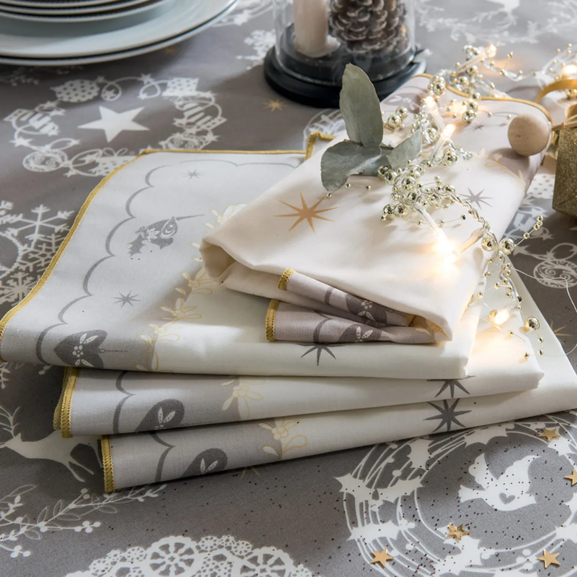 Tourbillon des fêtes Serviettes de table