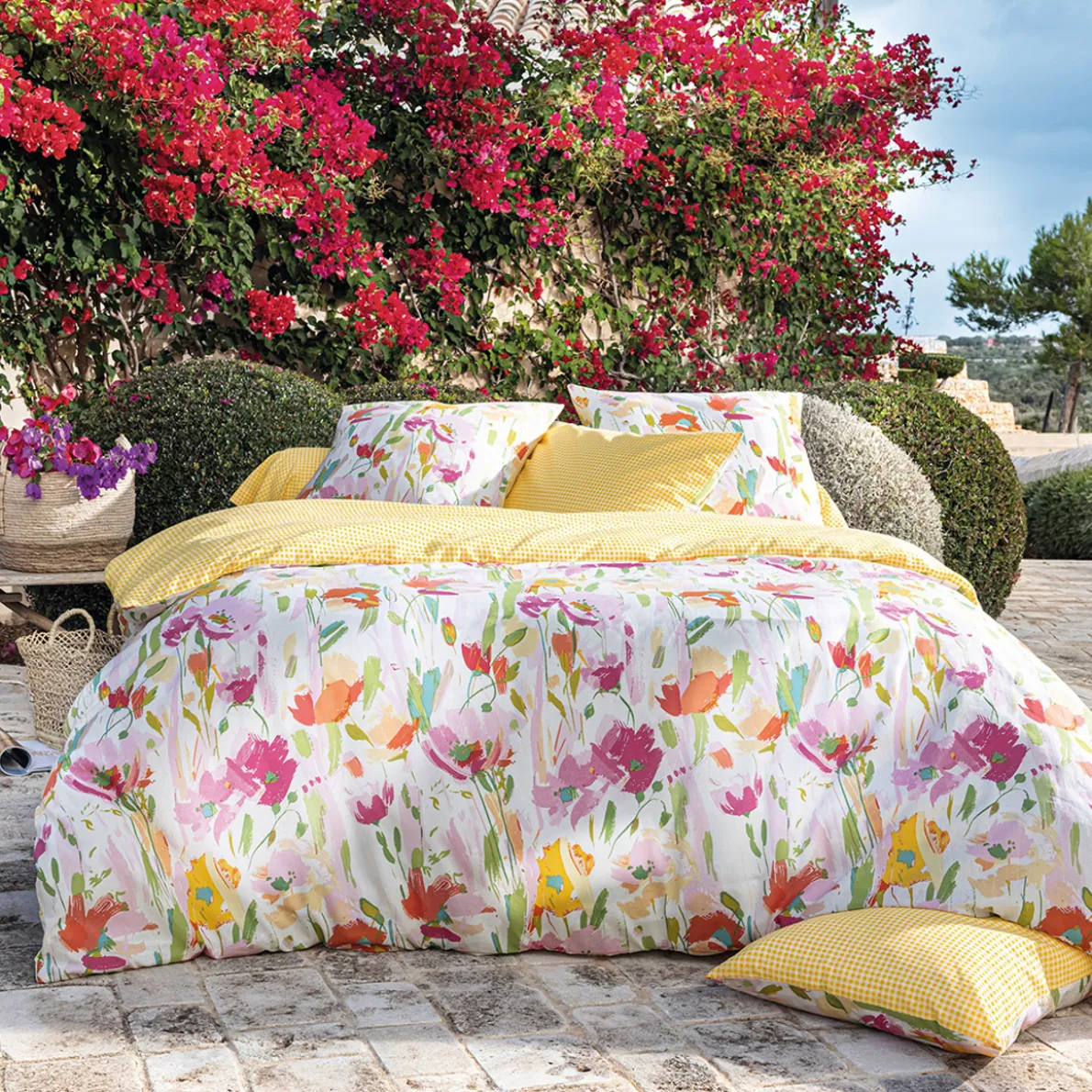 Été pastel Housse de couette